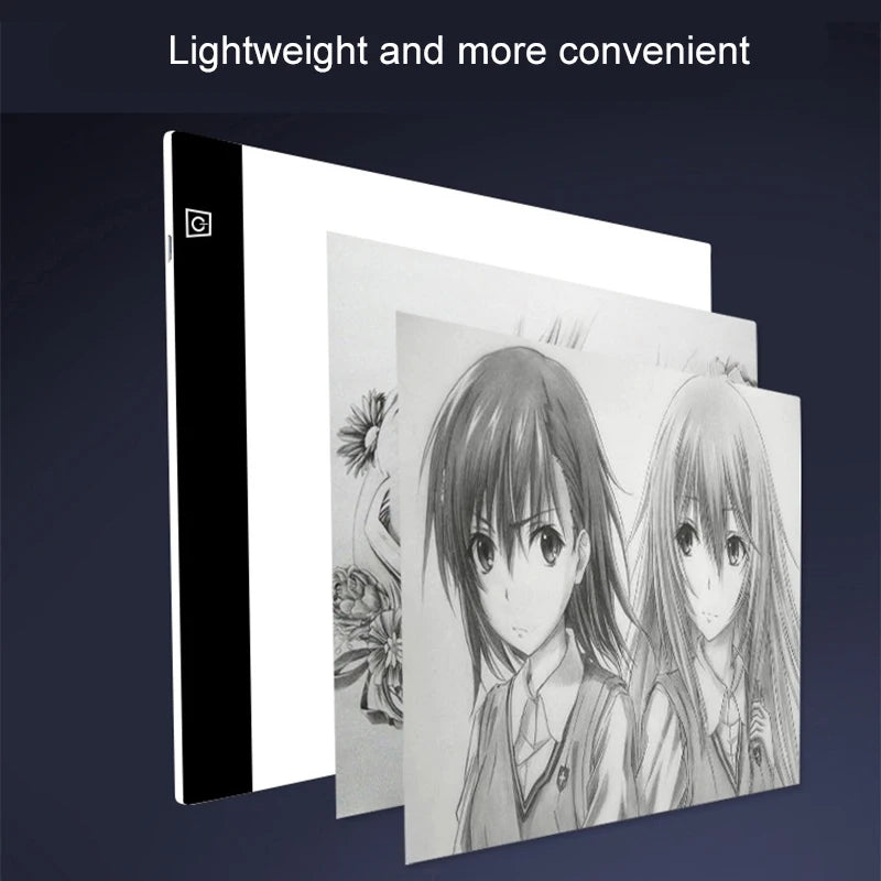 Tableta LED para Calcar Dibujos | 3 Niveles de Intensidad